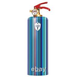 CHIC FIRE Design Fire Extinguisher Full Blue Fully functional ABC