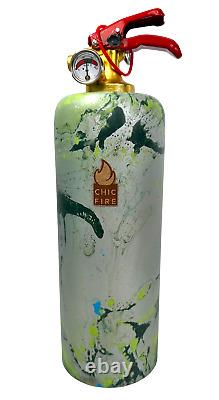 CHIC FIRE Design Fire Extinguisher Hazy Green by Juliette Fully functional