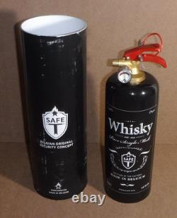 CHIC FIRE Design Fire Extinguisher Safe T Whisky NEW