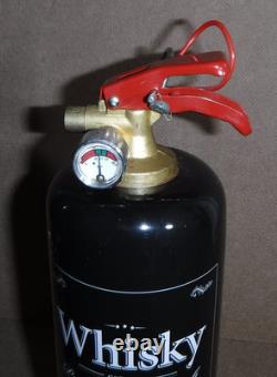 CHIC FIRE Design Fire Extinguisher Safe T Whisky NEW