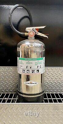 CLASS K 6 LITER FIRE EXTINGUISHER IN GOOD CONDITION With WALL BRACKET New Tag