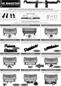 Car Fire Extinguisher Bracket Fits Most Vehicles