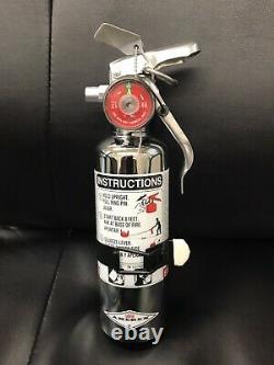 Chrome 1 1/4 Lb Fire Extinguisher