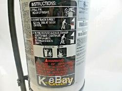 Class K Fire Extinguisher Kitchen Wet Chemical 1.6 Gallon K01-2