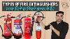 Classification Of Fire Extinguishers In Hindi