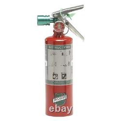 Clean Agent Fire Extinguisher with 2.5 lb. Capacity and 8 to 10 sec. Discharge T