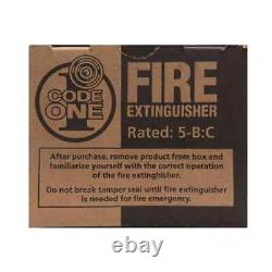 Code One by KIDDE 5-BC Rated Disposable Fire Extinguisher