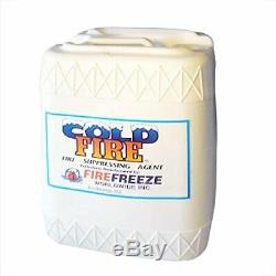 Cold Fire 5 Gallon Fire Extinguisher Concentrate Agent Firefreeze