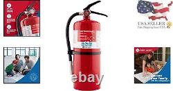 Commercial Fire Extinguisher UL Rated 4-A60-BC Rechargeable Red 10lbs
