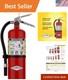 Commercial Grade 5 lb. ABC Fire Extinguisher with Wall Bracket Safety
