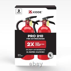 Commercial-Grade Fire Extinguisher for Office, Schools, Rechargeable, 2A10BC, 2
