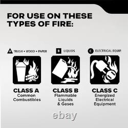 Commercial-Grade Fire Extinguisher for Office, Schools, Rechargeable, 2A10BC, 2