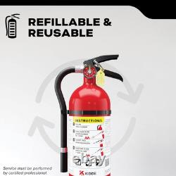 Commercial-Grade Fire Extinguisher for Office, Schools, Rechargeable, 2A10BC, 2