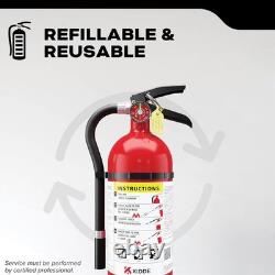 Commercial-Grade Fire Extinguisher for Office, Schools, Rechargeable, 2A10BC, 2