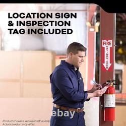 Commercial-Grade Fire Extinguisher for Office, Schools, Rechargeable, 2A10BC, 2