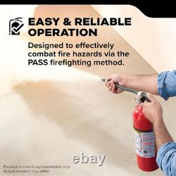 Commercial-Grade Fire Extinguisher for Office, Schools, Rechargeable, 2A10BC, 2