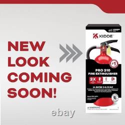 Commercial-Grade Fire Extinguisher for Office, Schools, Rechargeable, 2A10BC, 2