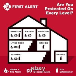 Commercial Heavy-Duty Fire Extinguisher 4-A60-BC with Mounting Bracket Red