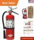 Compact 5 lb Fire Extinguisher ABC Dry Chemical, Perfect for Home & Business