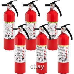 Compact Metal Fire Extinguisher Easy Use Home Safety Durable UL Approved
