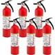 Compact Metal Fire Extinguisher Easy Use Home Safety Durable UL Approved