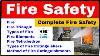 Complete Fire Safety Fire Triangle Types Of Fire U0026 Fire Extinguishers Method Of Extinguishment