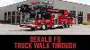 Dekalb Fire Department Rosenbauer King Cobra Sentinel Walk Through