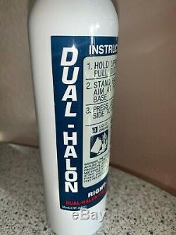 Dual Halon Fire Extinguisher Right Out Boat or Car No. S640616 Model RT-A400