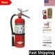 Durable 5 lb Aluminum Fire Extinguisher with Quick Discharge Red Safety Gear