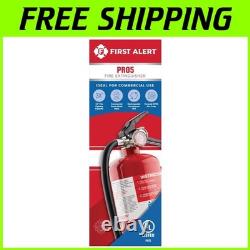 Durable Metal Construction Fire Extinguisher, 1-Pack