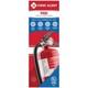 Durable Metal Rechargeable Fire Extinguisher, 1-Pack, Rated 3-A40-BC, Red