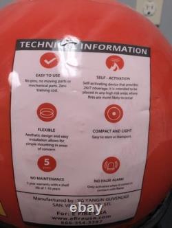 E-Fire Ball USA Fire Extinguisher Ball For Home & Electronics Free Shipping