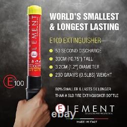 E100 Fire Extinguisher Stick 40100, 100 second discharge NO MAINTENANCE