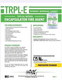 EFireX Lithium Class D Fire Extinguisher Brand New 6 Liter (20lb) WithBracket