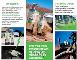 EFireX Lithium Class D Fire Extinguisher Brand New 6 Liter (20lb) WithBracket