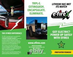 EFireX Lithium Class D Fire Extinguisher Brand New 6 Liter (20lb) WithBracket