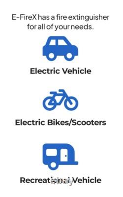 EFireX Lithium Class D Fire Extinguisher Brand New 6 Liter (20lb) WithBracket