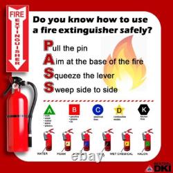 EFireX Lithium Class D Fire Extinguisher Brand New 6 Liter (20lb) WithBracket