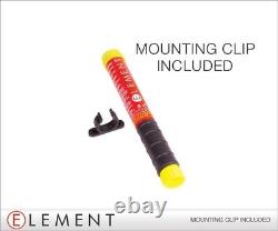 ELEMENT E100 Fire Extinguisher 100 second discharge easy use free mounts 2 Units