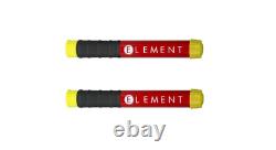 ELEMENT E100 Fire Extinguisher 100 second discharge easy use free mounts 2 Units