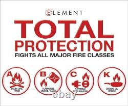 ELEMENT E50 Fire Extinguisher 40050 50 sec discharge USA NO MAINTENANCE 2 PCS