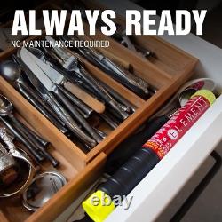 ELEMENT E50 Fire Extinguisher 40050 50 second use NO MAINTENANCE 6 PCS + Mounts