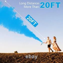 Eco-Friendly Giant Gender Reveal Fire Extinguisher Set 20 Feet Blue Burst