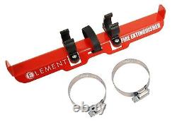 Element E50 Compact Fire Extinguisher + Powder Coated Steel Roll-Bar Mount