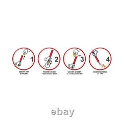 Element E50 Portable Compact Fire Extinguisher with Mount Clip 4-Piece Set 40050