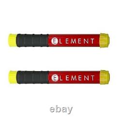 Element Fire 40050 Set of 2 Portable Compact E50 Fire Extinguisher with Mount Clip