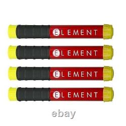 Element Fire 40050 Set of 4 Portable Compact E50 Fire Extinguisher with Mount Clip