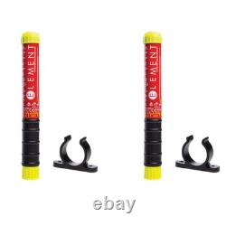 Element Portable Compact E50 Dry Chemical Fire Extinguisher with Mounting Clip