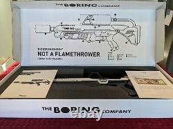 Elon Musk - The Boring Company - Not A Flamethrower With Fire Extinguisher