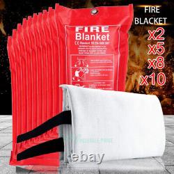 Emergency Fiberglass Fire Blanket, Fire Extinguisher, Flame Retardant, 39 X 39